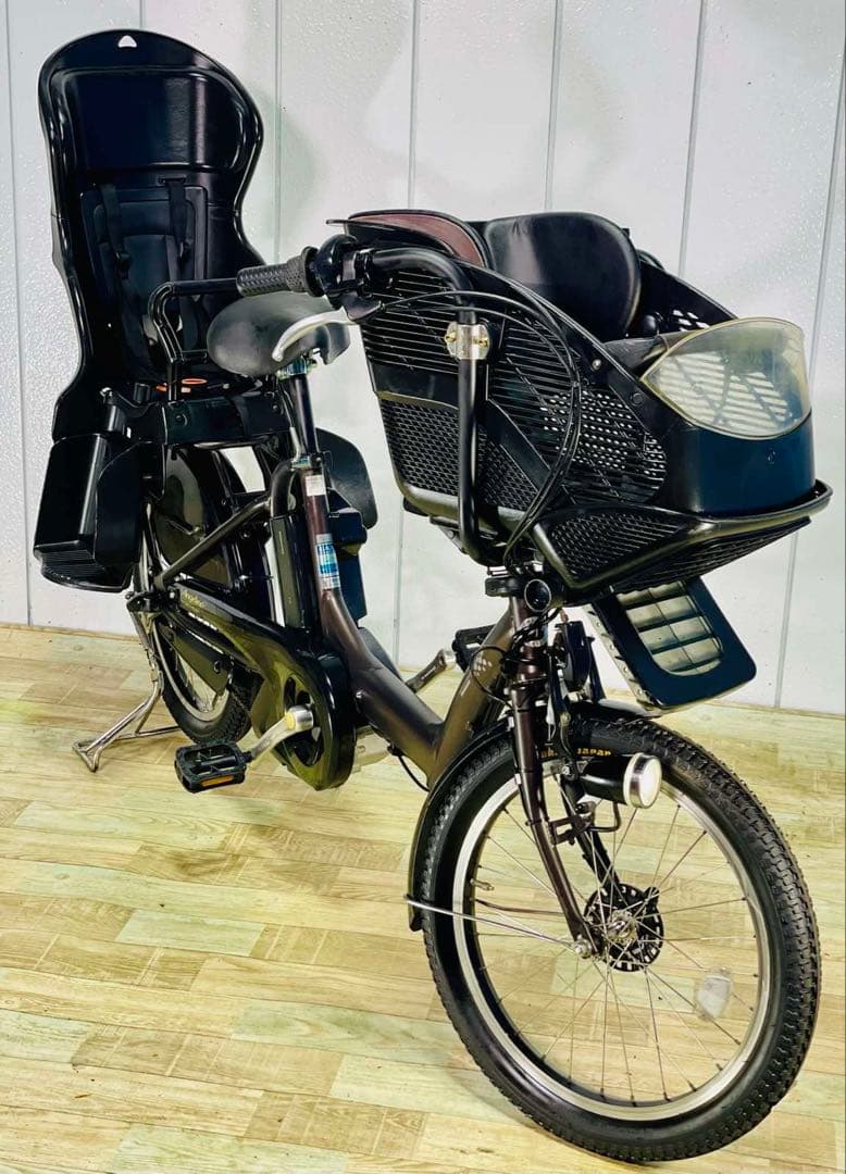 2681ブリヂストン8.7アンペア3人乗り対応子供乗せ 電動アシスト自転車