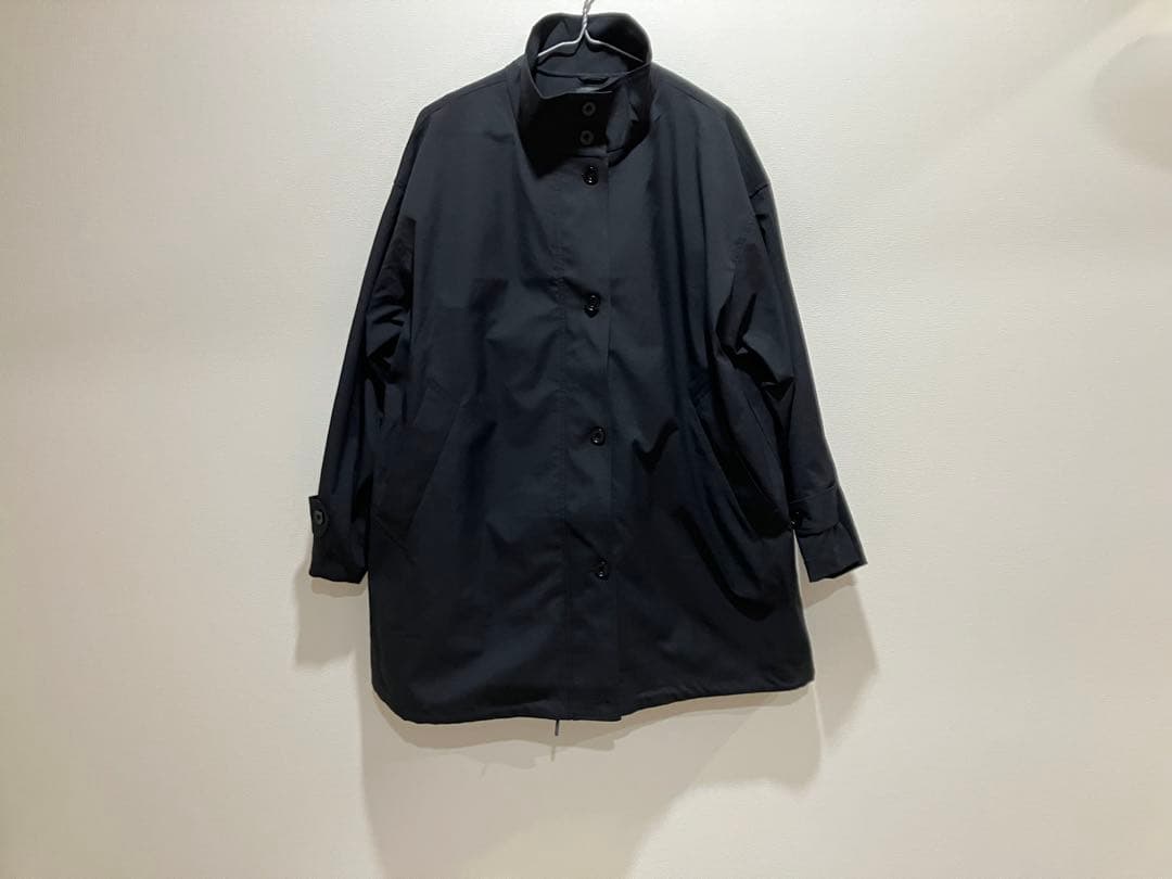 北欧暮らしの道具店　中綿ベスト付きのかろやかミドル丈アウター（Sサイズ)