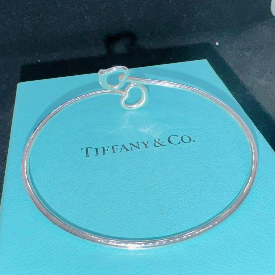 ティファニー エルサ・ペレッティ オープンハート バングル SV925