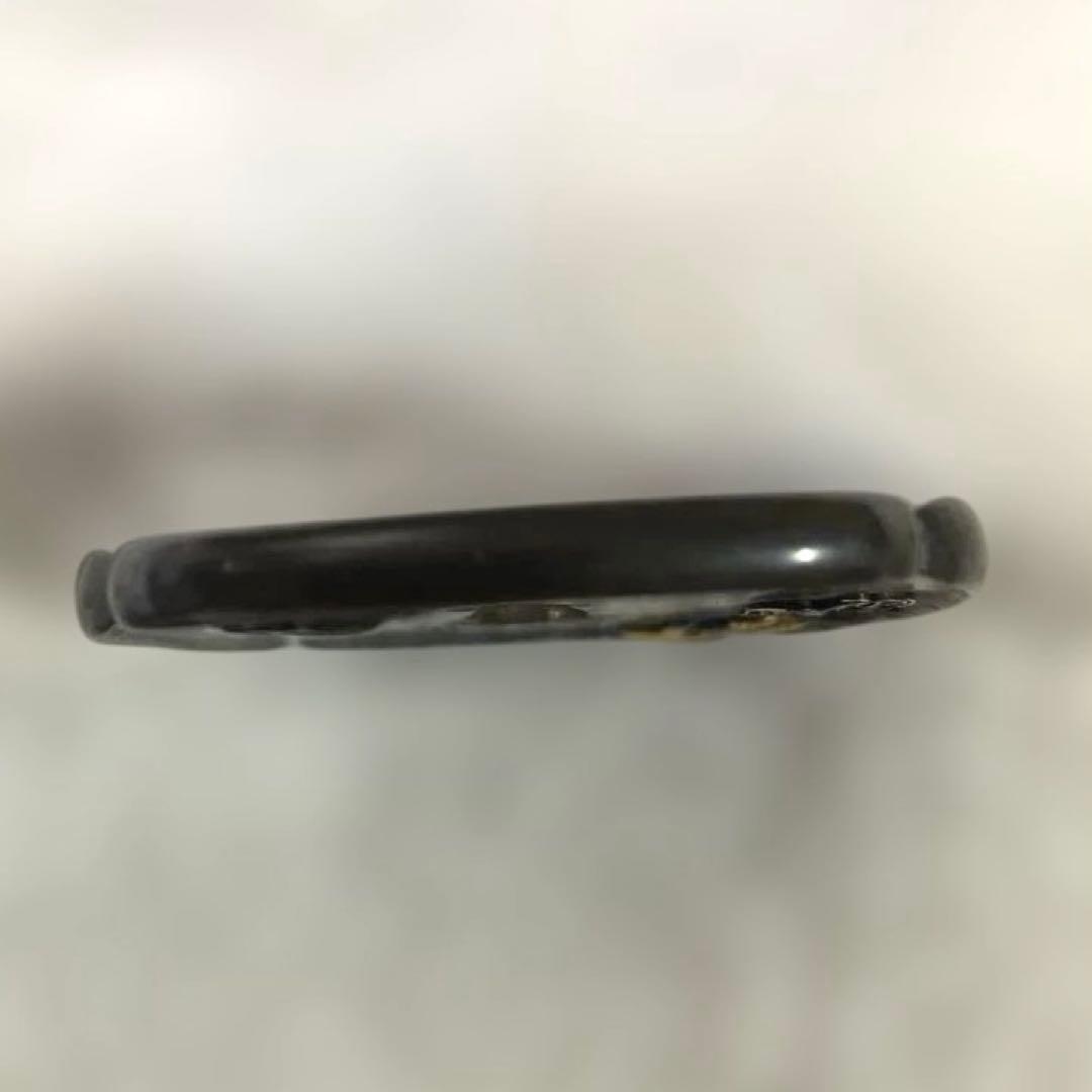 B-24 鍔　金銀象嵌　武具　刀装具　銅製　アンティーク　美術品　工芸品　装飾品