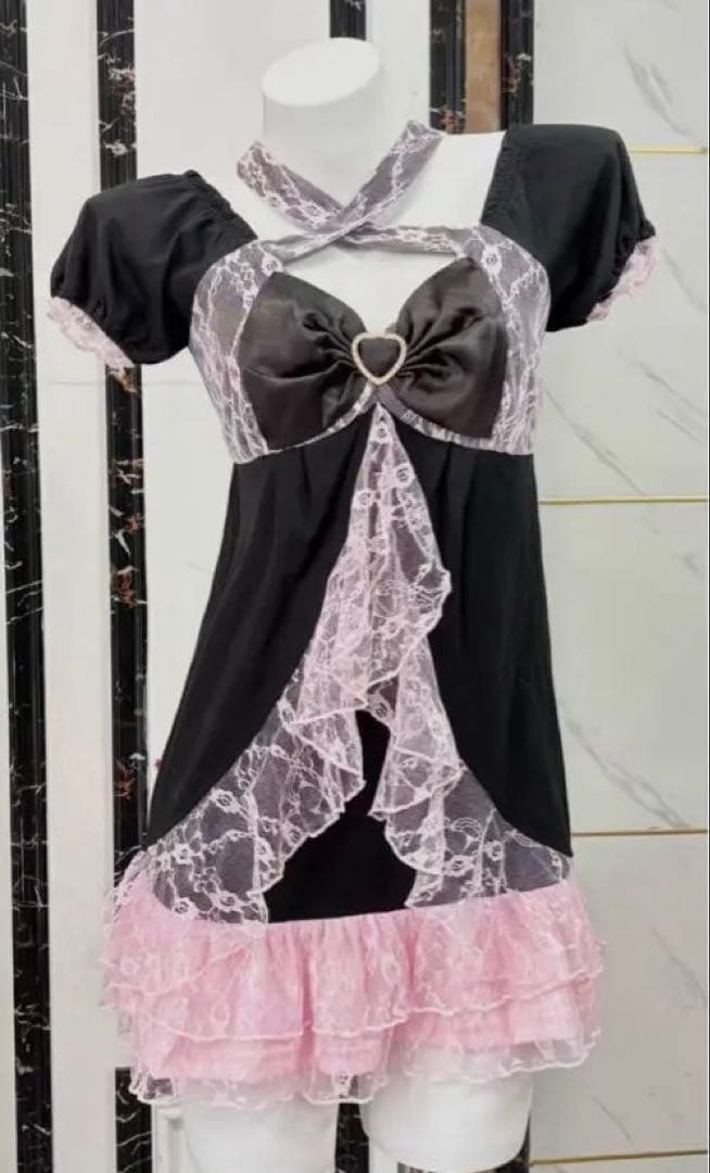 着画あり夢展望好きさんへレースワンピース 姫ギャルhimekaji