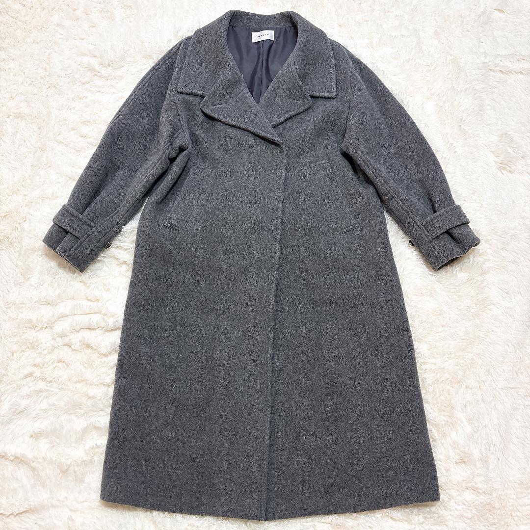 【セール中】FRAY I.D コートラボ限定 ボリュームスリーブコート グレー