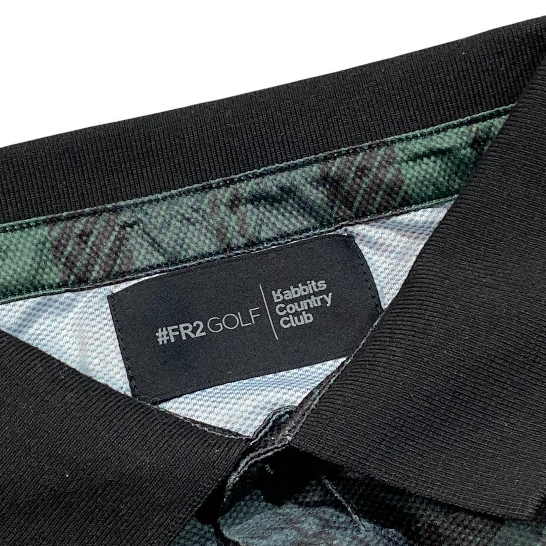 FR2 GOLF エフアールツーゴルフ 半袖 ストレッチ ポロシャツ XL