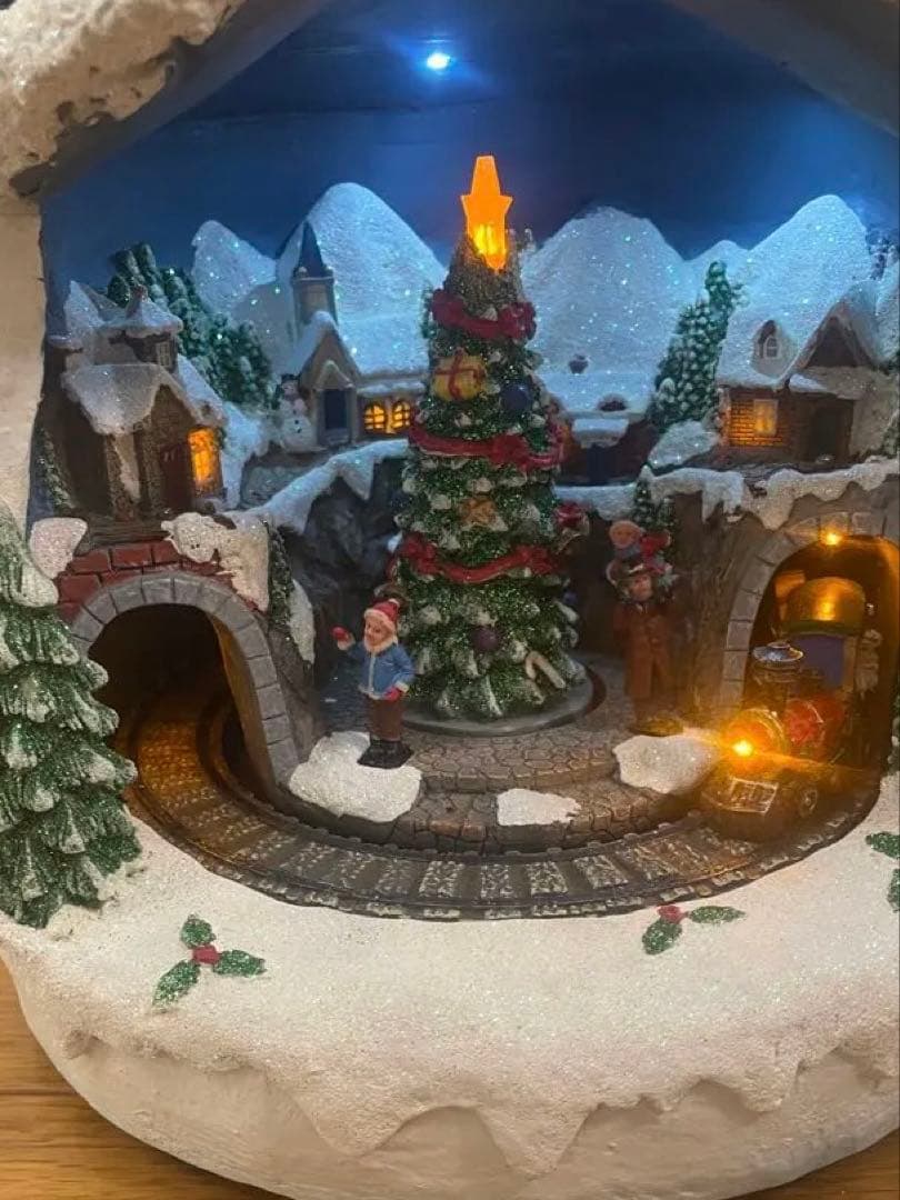 コストコ雪だるまのクリスマス装飾 LED付き