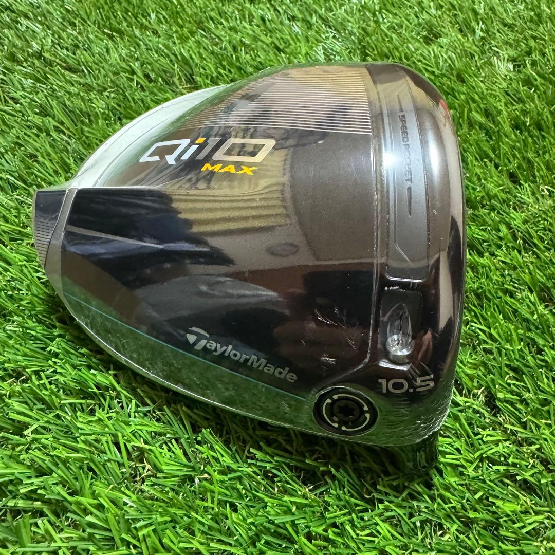 新品 10.5° Qi10 MAX ドライバー ヘッド テーラーメイド 1W