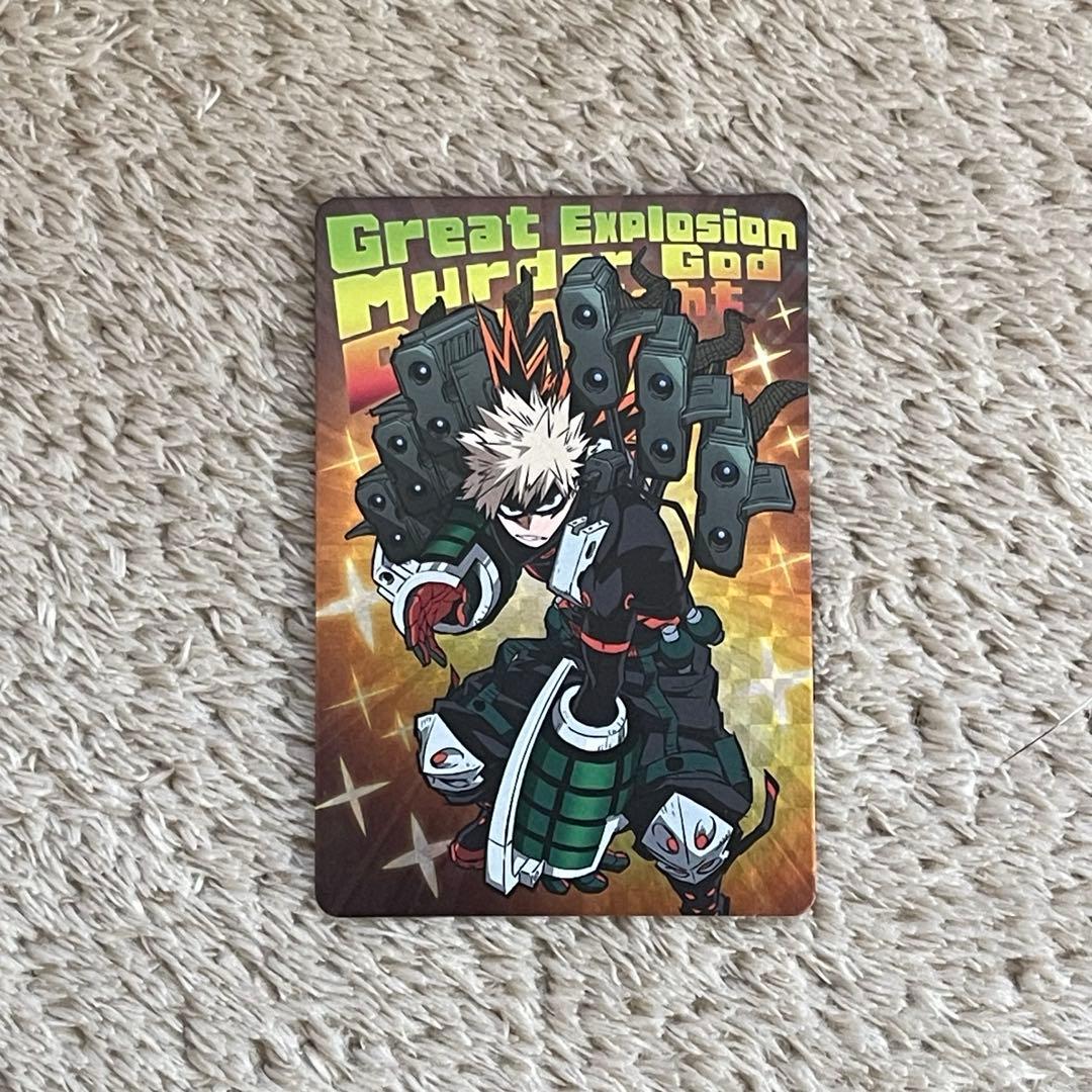 ヒーローズチップ3 爆豪勝己 かっちゃん レア カード - メルカリ