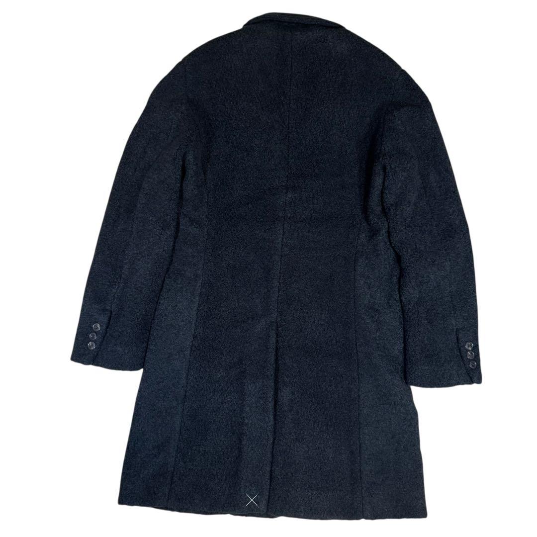 新品】1piu1uguale3ウノピゥウノ/ボアチェスターコート/ブラック5
