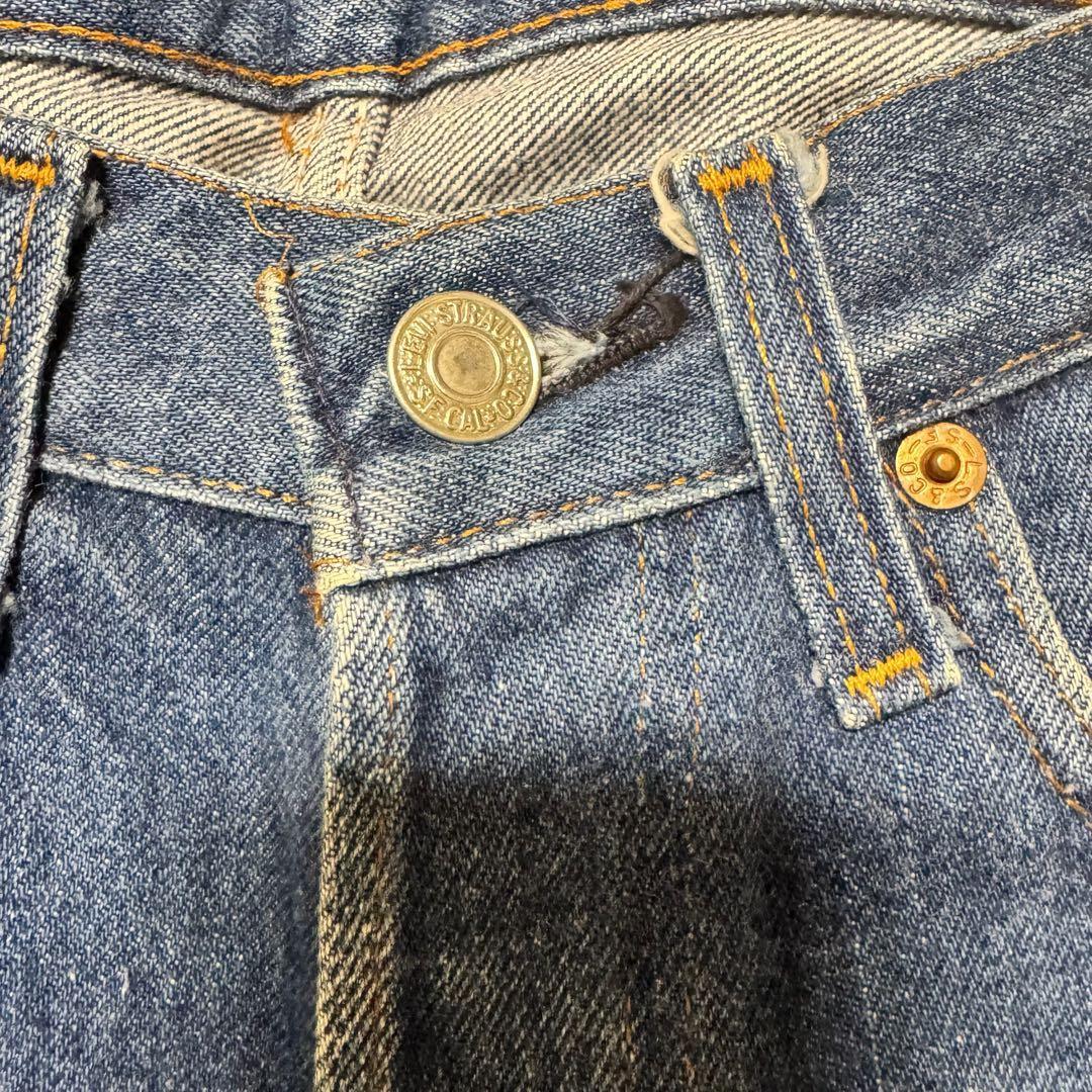 b*k様 80s リーバイス501 USA製 サークルR 赤耳 555 - メルカリ