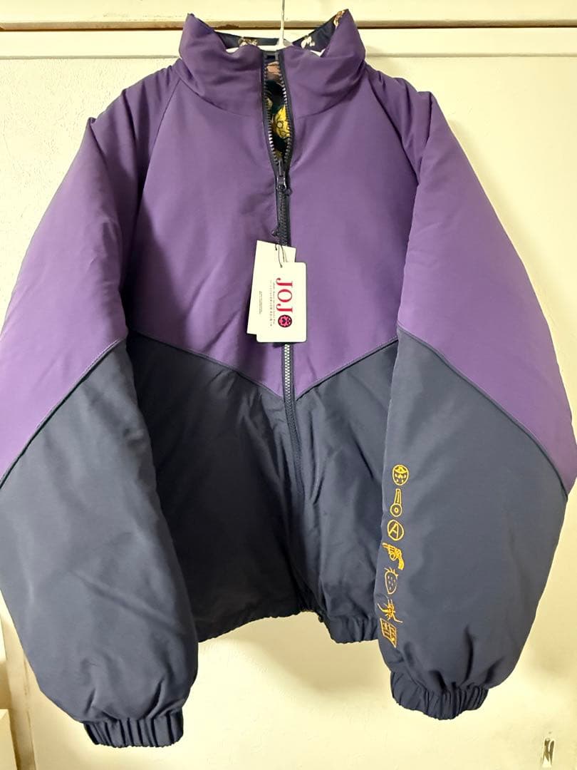 紫/ネイビー ジャケット グラニフ ジョジョの奇妙な冒険