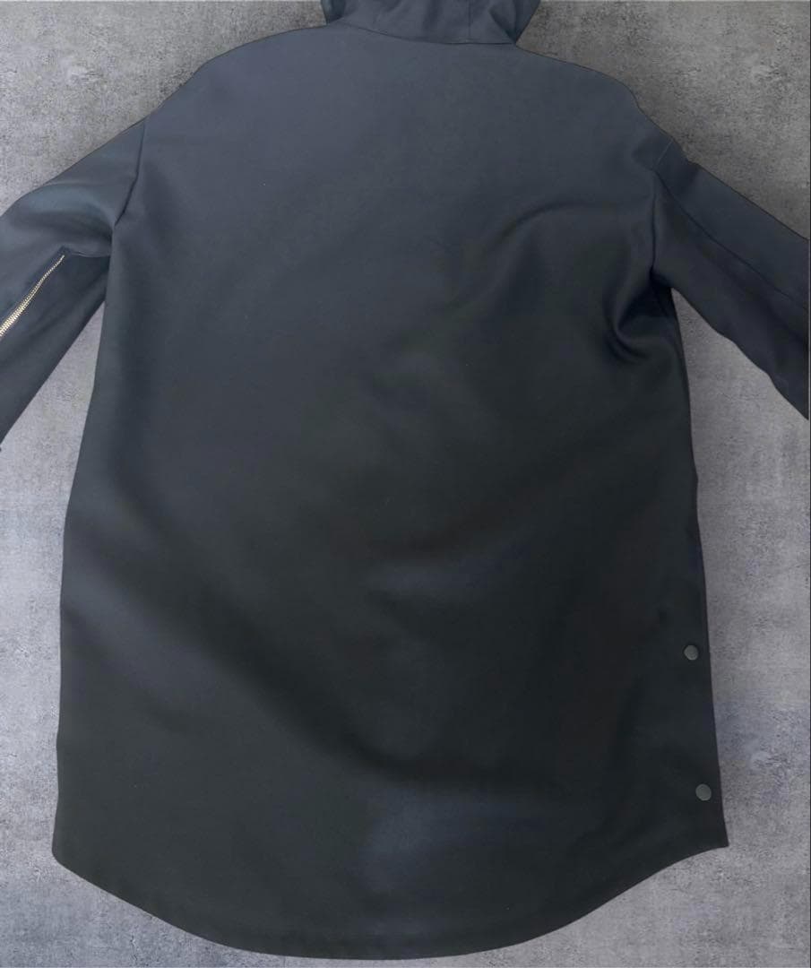 THE RERACS ザリラクス　ウールモッズコート　ブラック　38　極美品