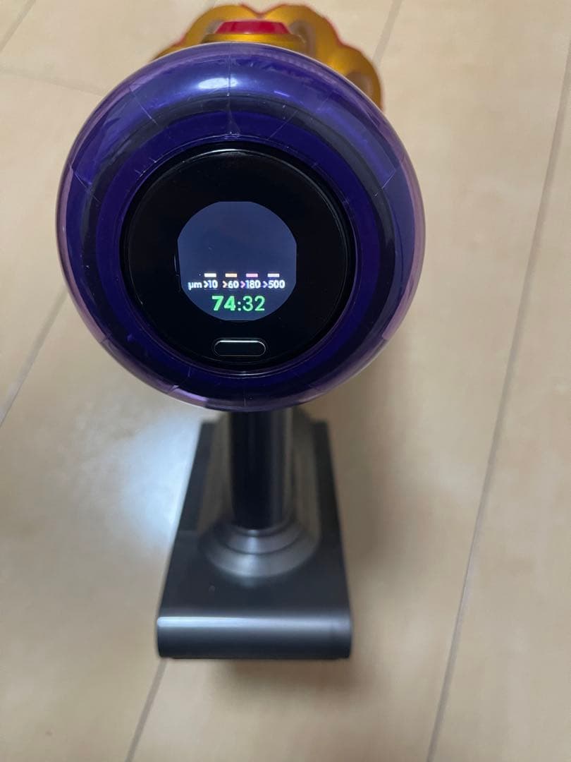【美品】Dyson v12 sv３０detect slimエコーモード74分