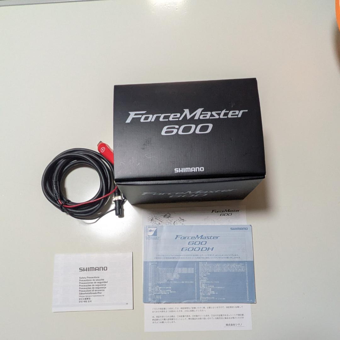 シマノ フォースマスター 600 右ハンドル 24年モデル