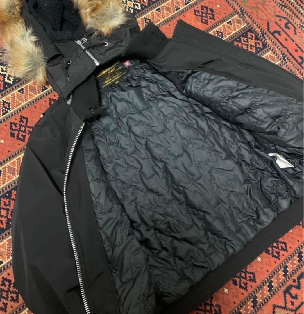 名作美品ネイバーフッド×バートン　WEP G-8　フライトジャケットMA-1　黒