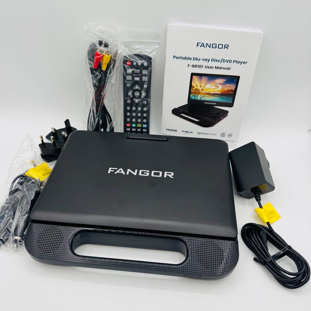 【極美品】FANGOR ポータブルブルーレイ プレイヤー F-BR101
