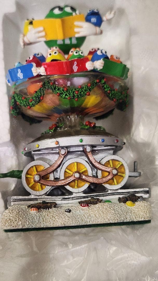 メリー メトロ クリスマス トレイン 5 点セット 置物ディスプレイ