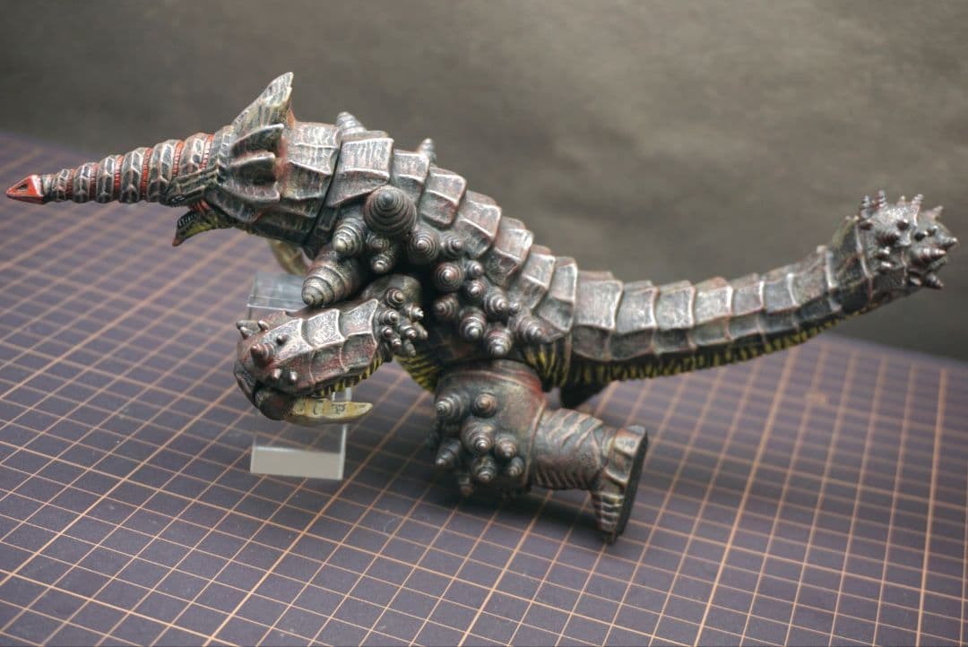 熱線怪獣 グライム ウルトラ怪獣アドバンス ソフビ リペイント品