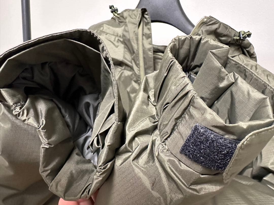 ド*ン様 【美品】NANGA ナンガ オーロラダウンジャケット Lサイズ カーキ