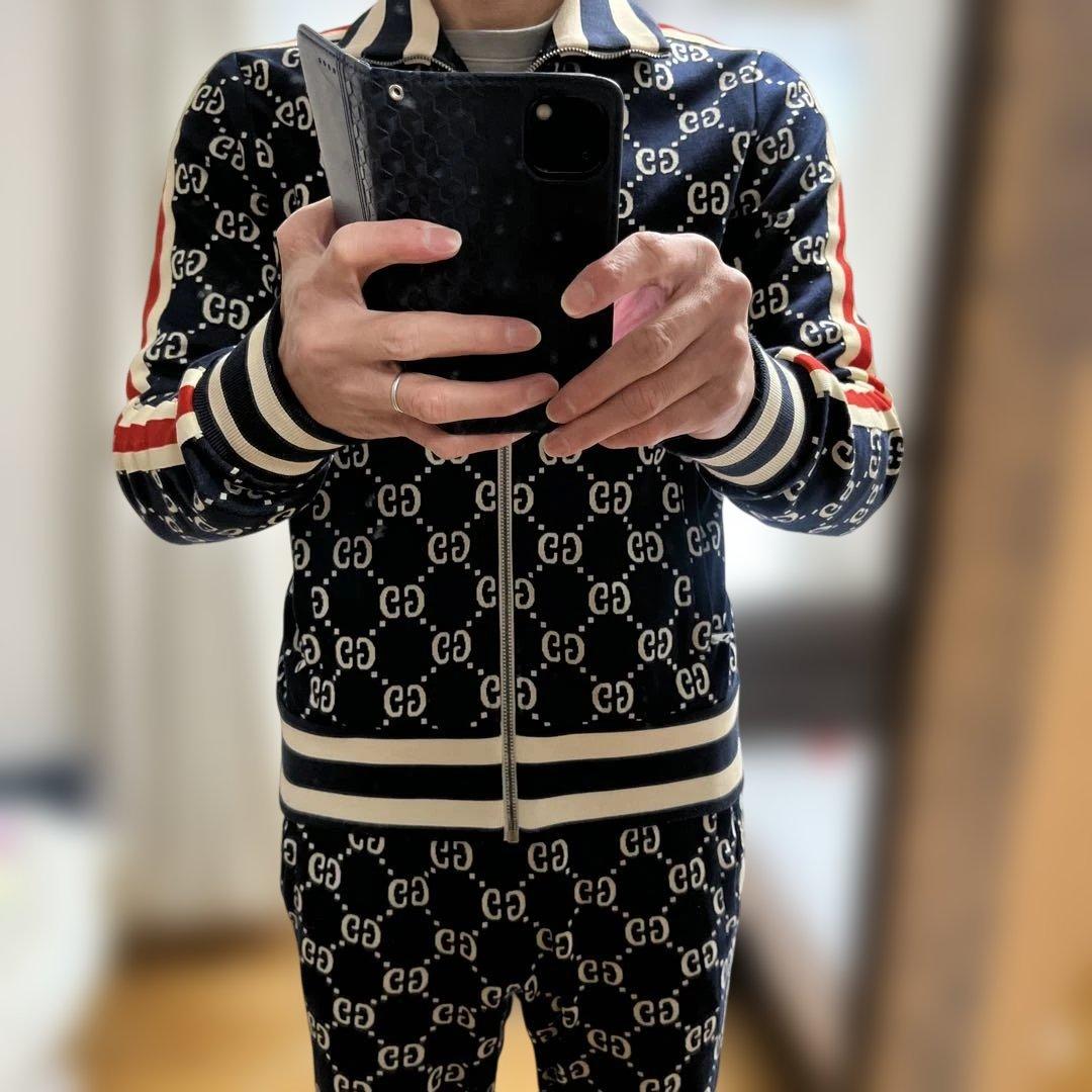 sweet様専用！GUCCI グッチ ジャガードジャージ セットアップ XS