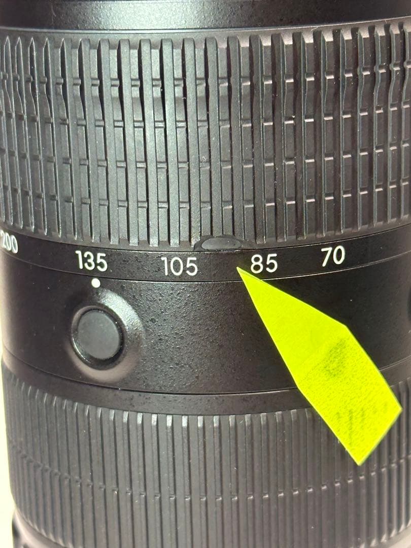 ニコン 70-200mm f2.8E FL ED VR動作確認　実用美品