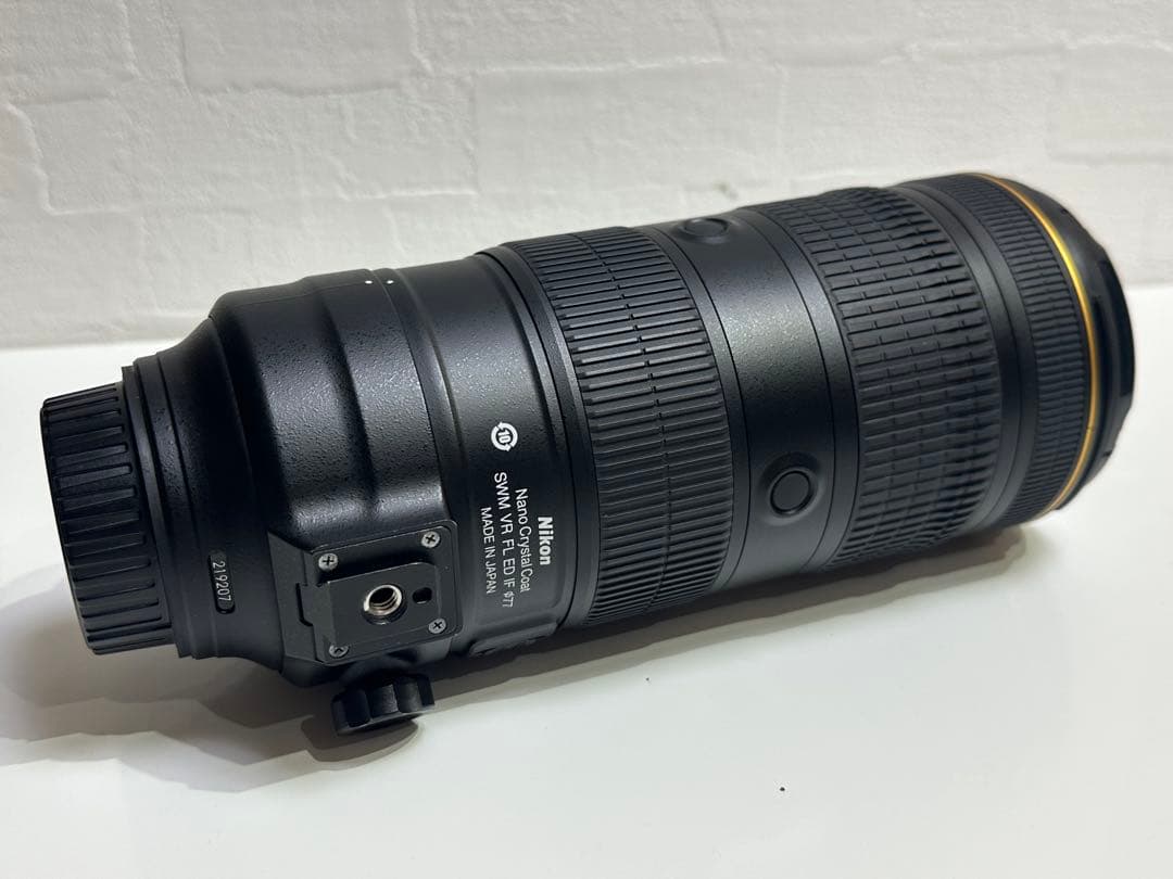 ニコン 70-200mm f2.8E FL ED VR動作確認　実用美品