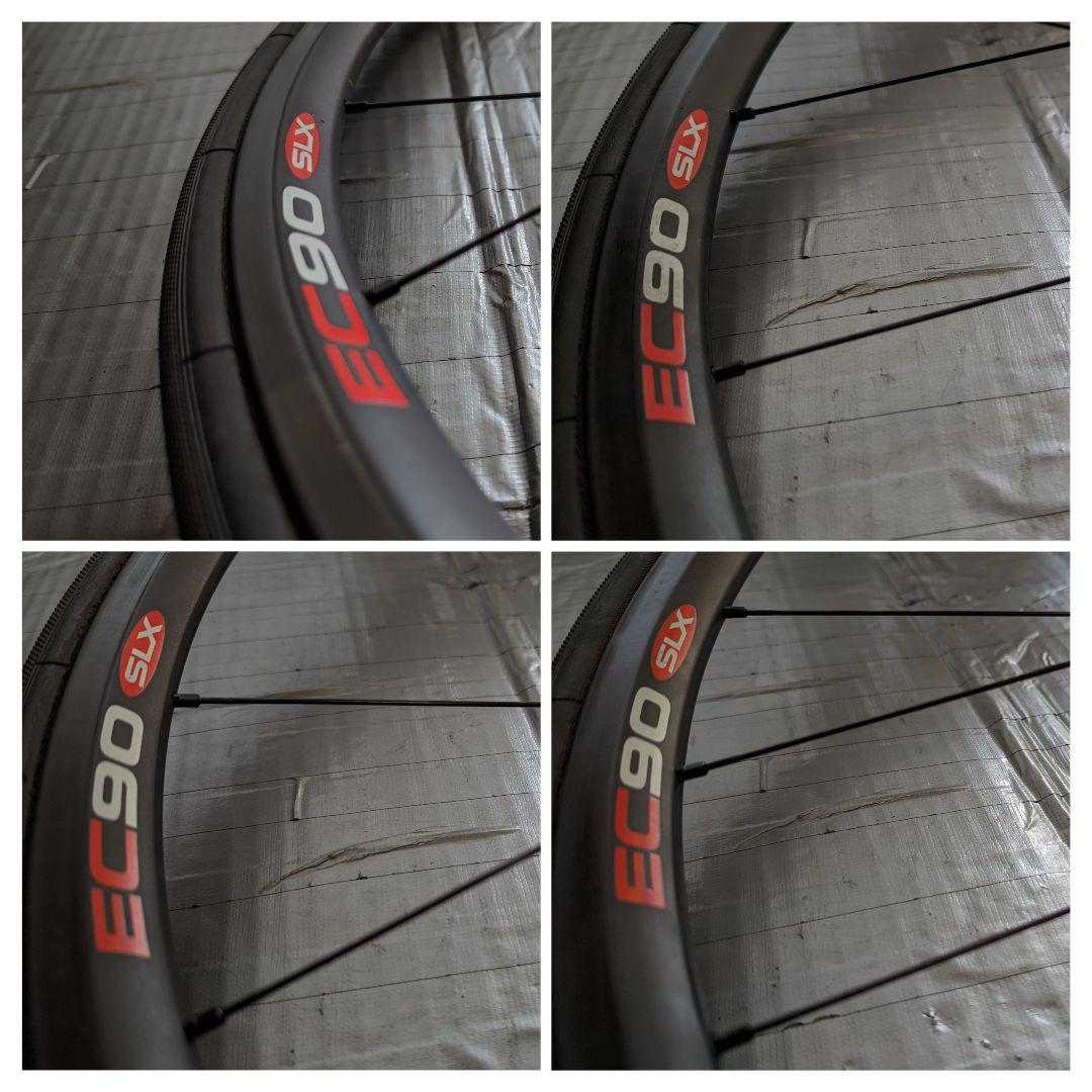 EASTON EC90SLX チューブラー 前後フルカーボン ロードバイク - メルカリ