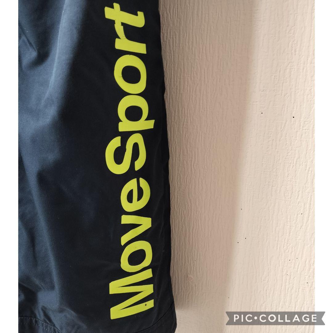 美品 デサント Move Sport ジュニアスキーウェア 150 上下　アクア