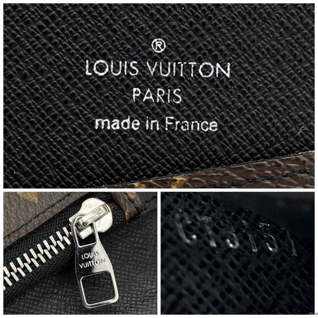 【付属品付き】ルイヴィトン モノグラム マカサー ポルトフォイユ タノン 長財布