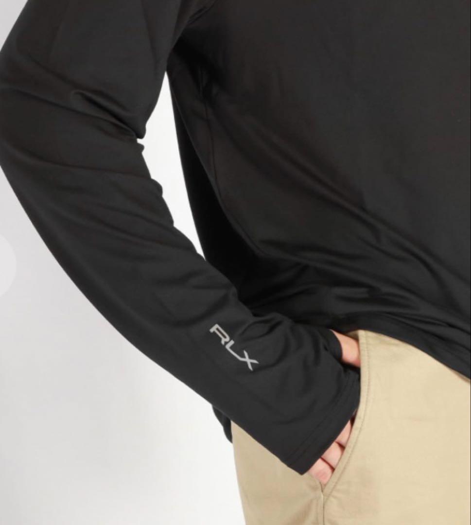 RLX ゴルフ テーラード フィット パフォーマンス モックネック シャツ M