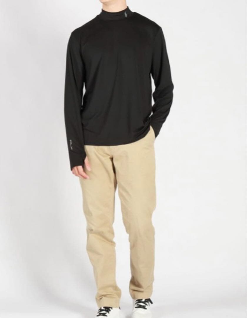 RLX ゴルフ テーラード フィット パフォーマンス モックネック シャツ M