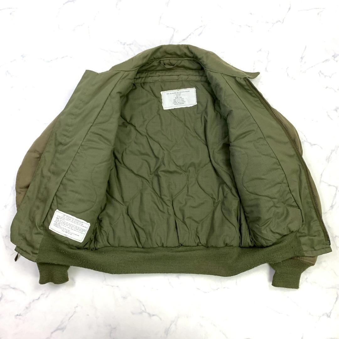 80s 米軍実物 アラミド CVC タンカース ジャケット M-S　D747