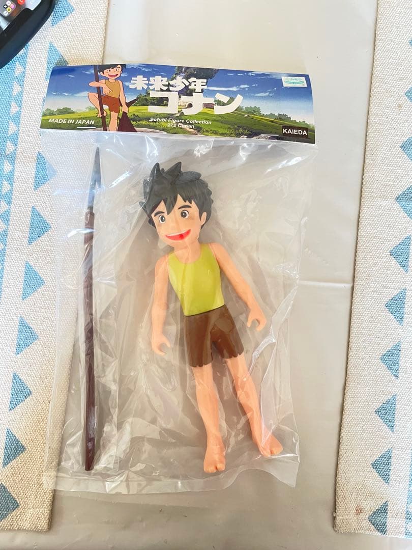 「新品」未来少年コナン　ソフビ　フィギュア　KAIEDA ジブリ　宮崎駿