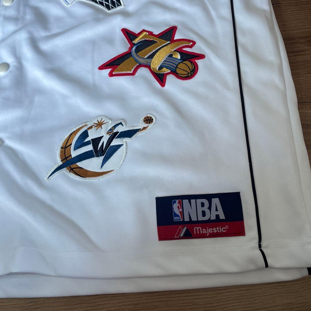 00s NBA Majestic ALLSTAR 刺繍ワッペン ジャージ 希少品
