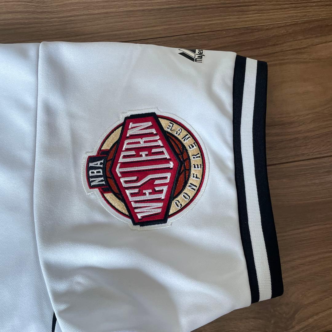 00s NBA Majestic ALLSTAR 刺繍ワッペン ジャージ 希少品