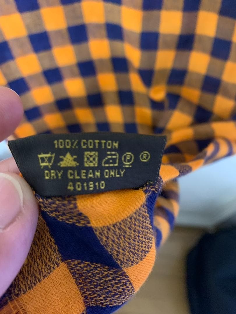 ■LOUISVUITTON ルイヴィトン マサイチェック ストール