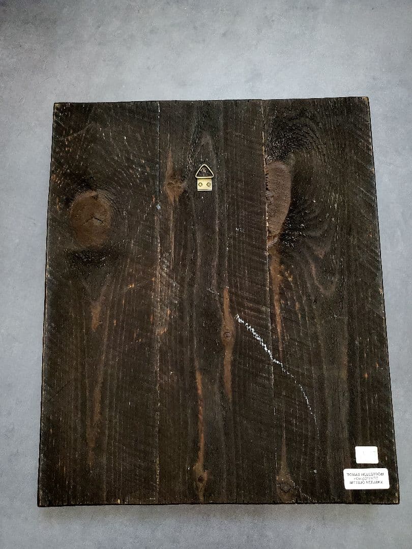 Nittsjo ニットショー　トーマス・ヘルストロム　鳥の陶板