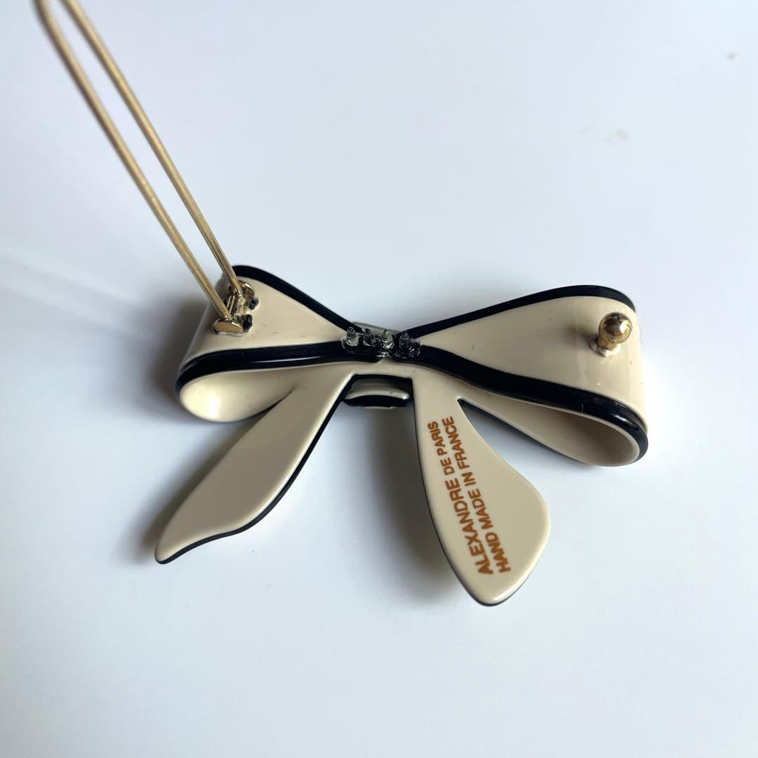 ALEXANDRE DE PARIS LISERAI リボンボールピン