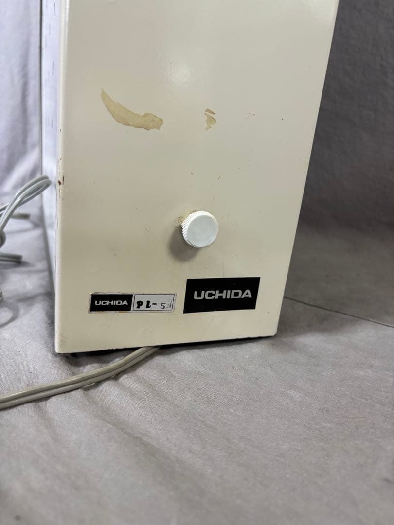 鈴木真人　視力検査器(蛍光灯付) 昭和レトロ インテリア 間接照明