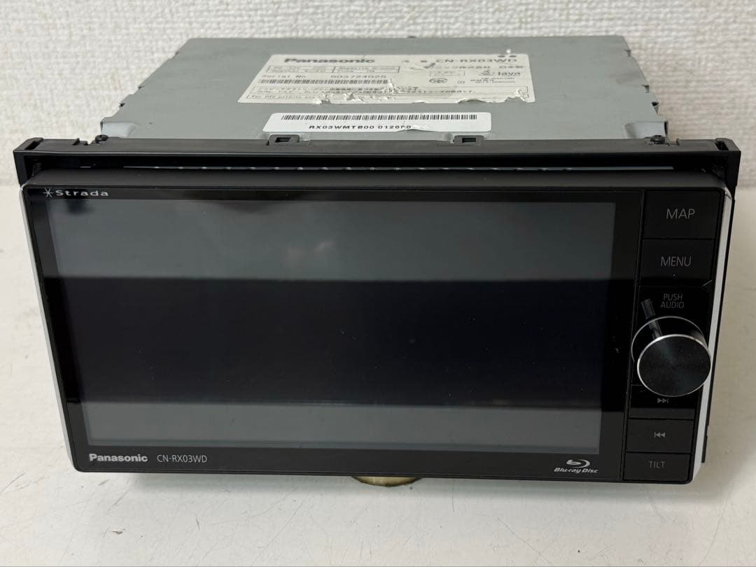 Panasonic パナソニック CN-RX03WD カーナビ データ2016年