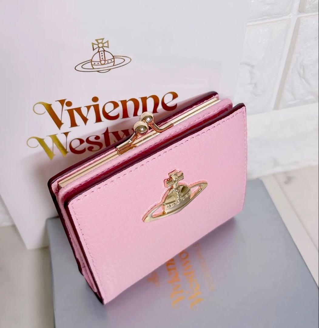 最新作◇高級感】ヴィヴィアン・ウエストウッド オーブ 二つ折り財布