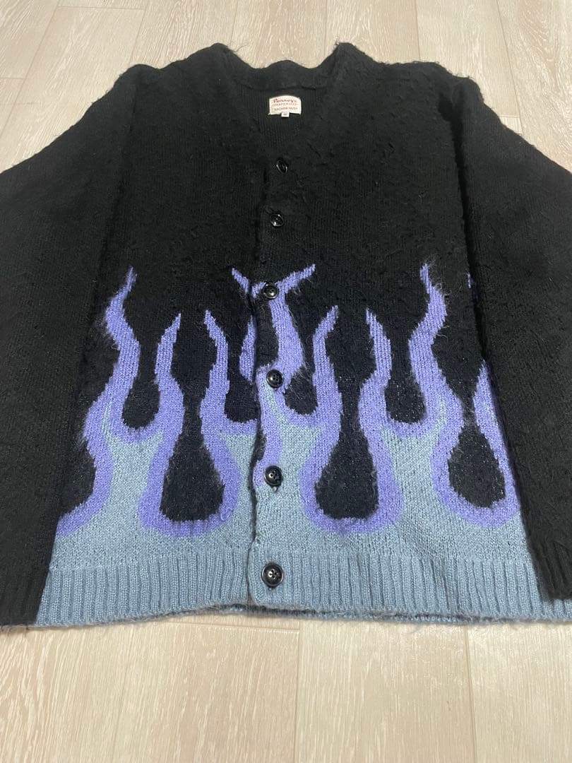 ファイヤー フレイム カーディガン pennys - メルカリ