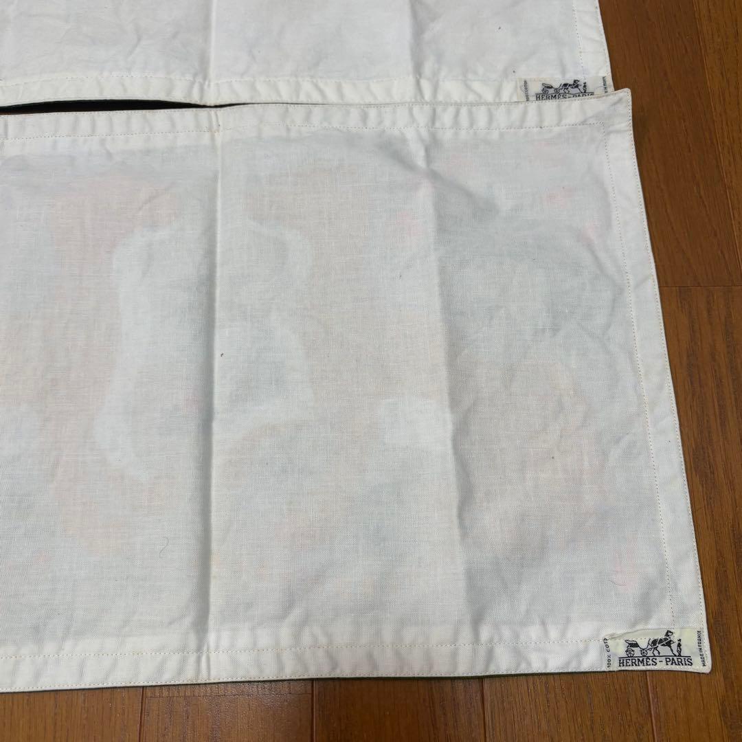 HERMES エルメス　ランチョンマット　虎　パンサー　ペア