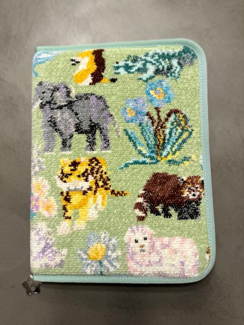 FEILER フェイラー 動物柄 母子手帳　 マルチケース