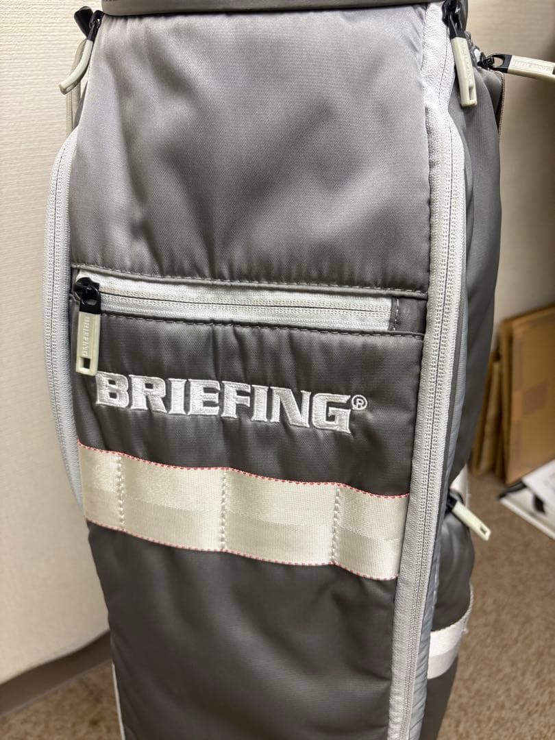 BRIEFING ブリーフィング　キャディバッグ　CR-6 グレー