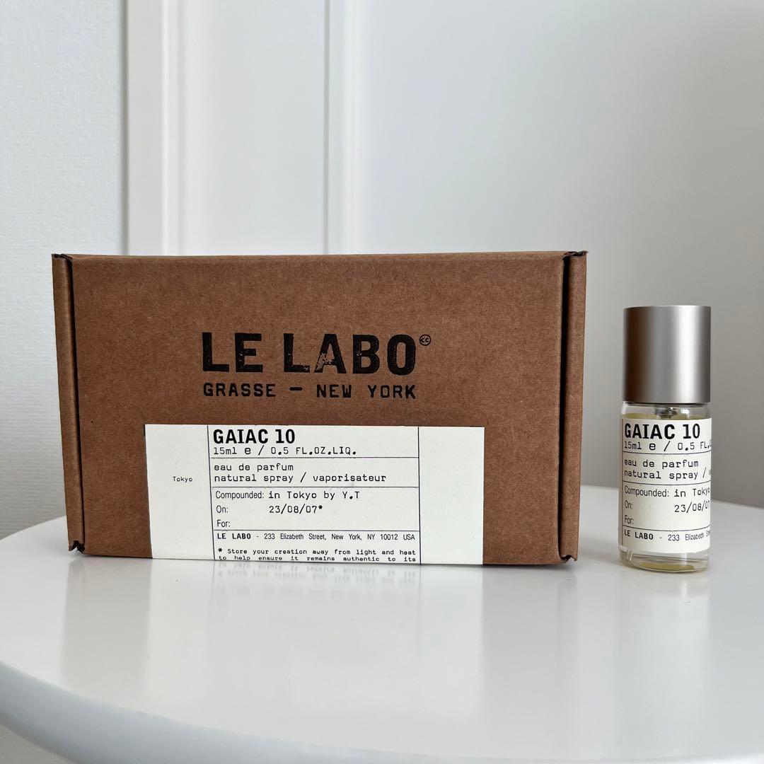 ルラボ LE LABO ガイアック10 15ml L10827011 - 香水(ユニセックス