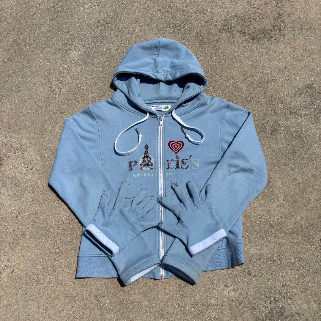 dinoworks Paris Hoodie - メルカリ