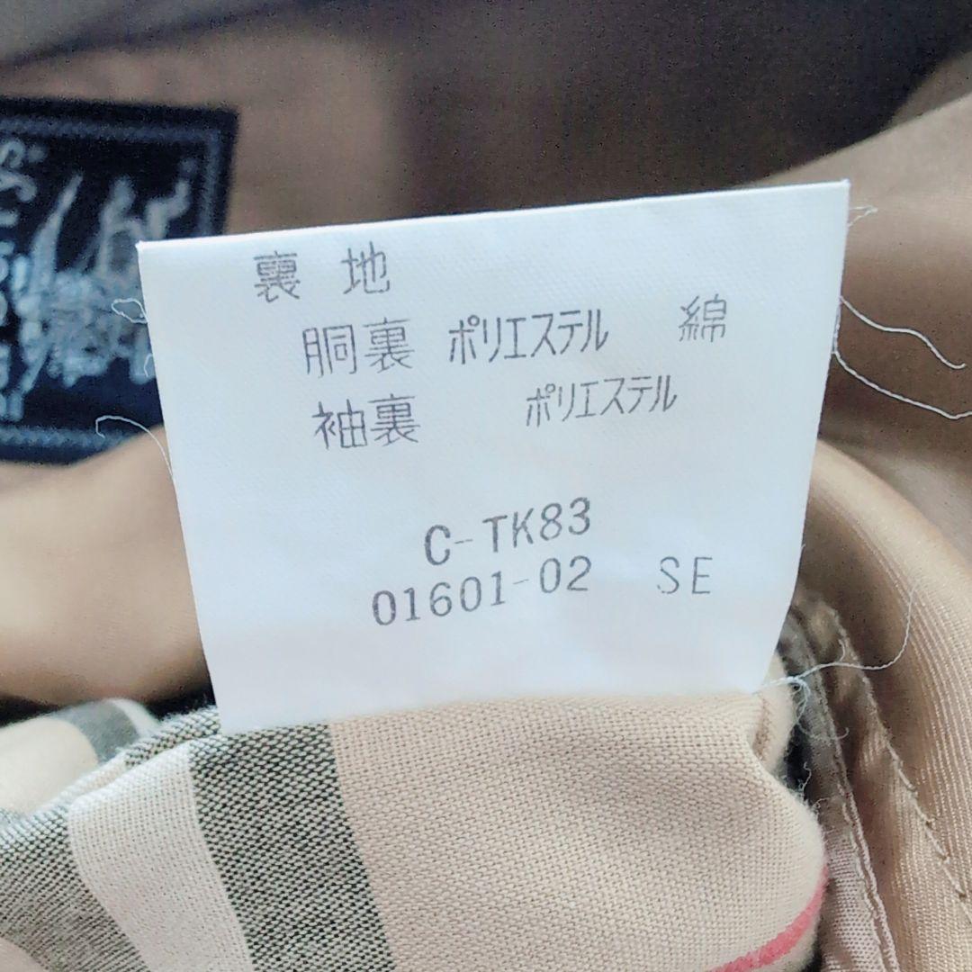 【ライナー】Burberry's　ノバチェック　ステンカラーコート　ベージュ　M