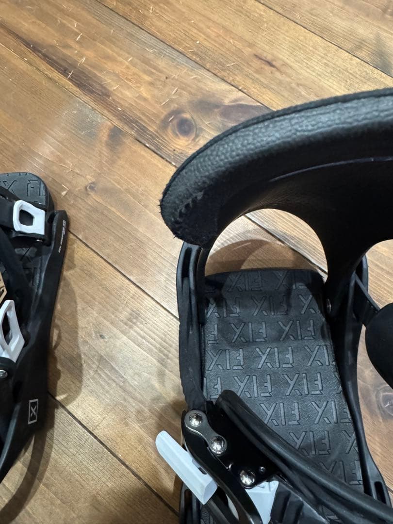 FIX スノーボード ビンディング ブラック