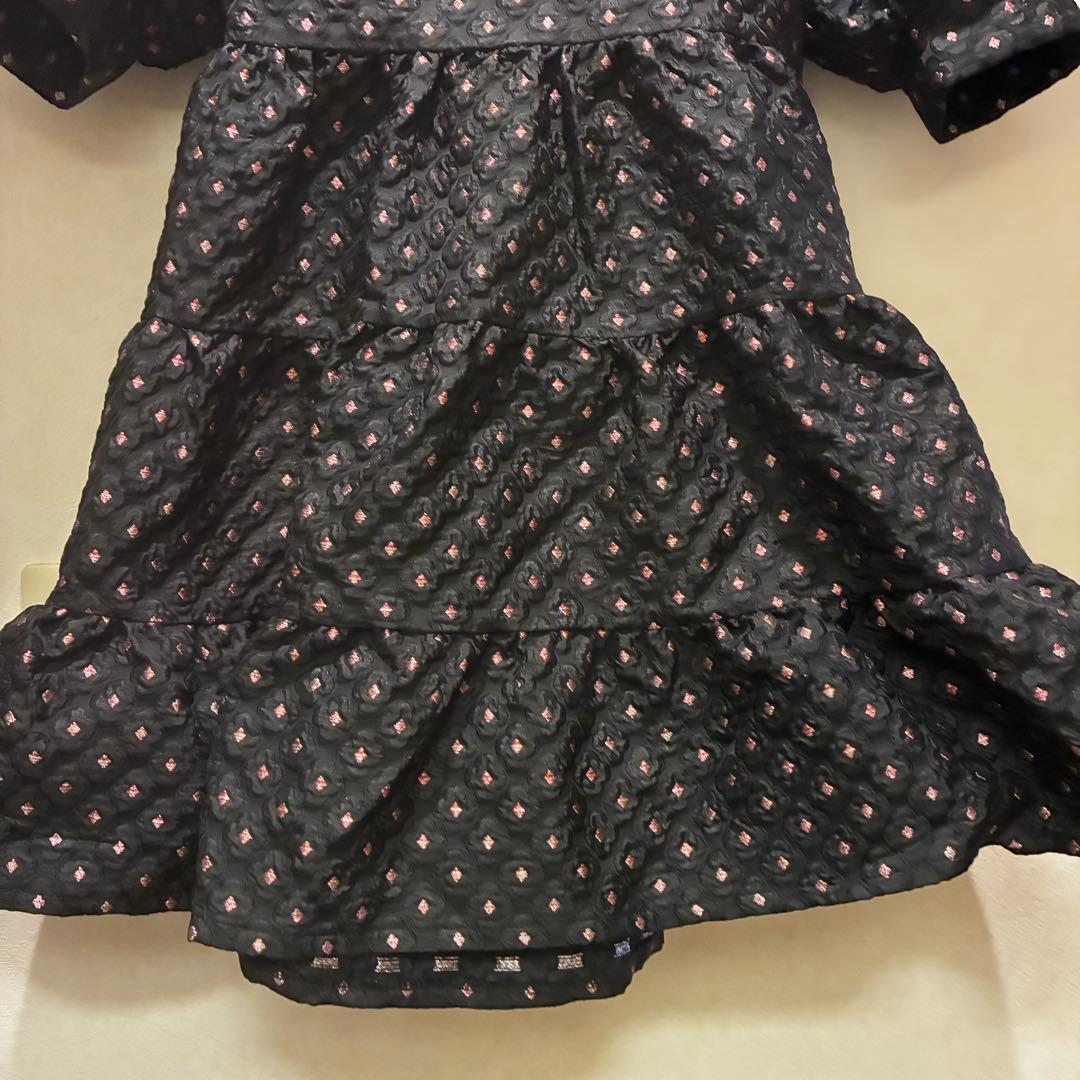 HONEY MI HONEY ジャガードミニワンピース