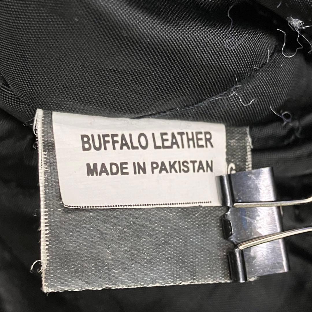 90s Freedom レザーダブルライダースジャケット 水牛革 VINTAGE - メルカリ