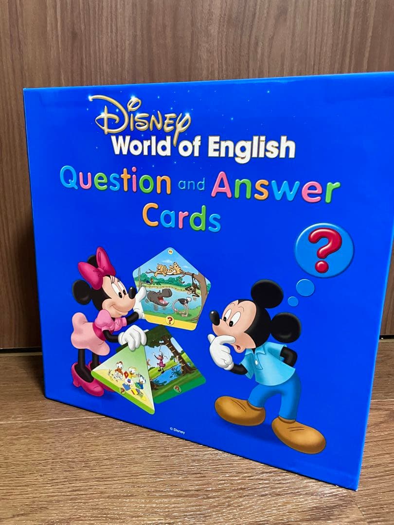 3箱未開封】クエスチョンアンドアンサー ディズニー 英語 Q&Aカード
